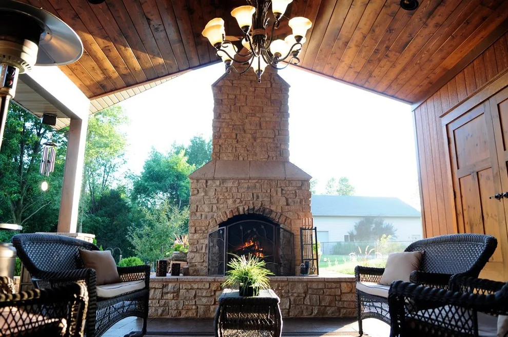 Alfresco Living Space by Cooper Construction And Restoration, Inc. - Photo 14