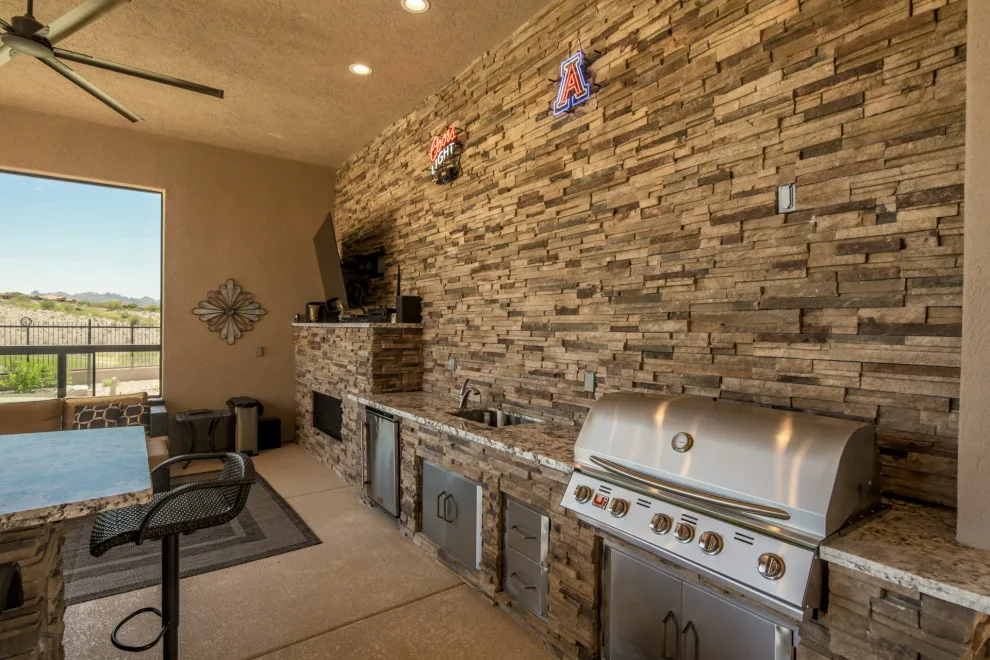 Alfresco Living Space by A Better Builder - Photo 14