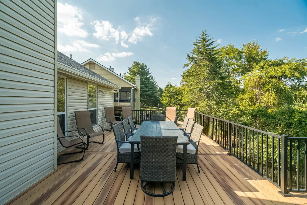Screened Patio with Deck for Outdoor Living by Lakeside Renovation & Design - Photo 3