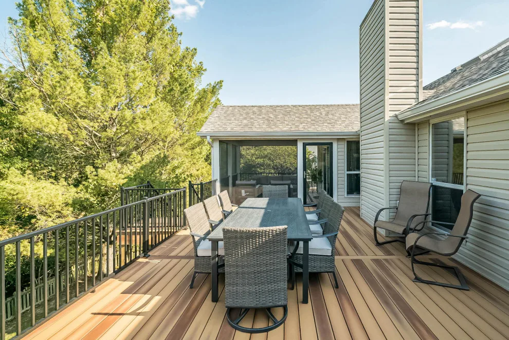 Screened Patio with Deck for Outdoor Living by Lakeside Renovation & Design - Photo 14