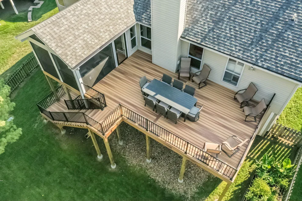 Screened Patio with Deck for Outdoor Living by Lakeside Renovation & Design - Photo 13