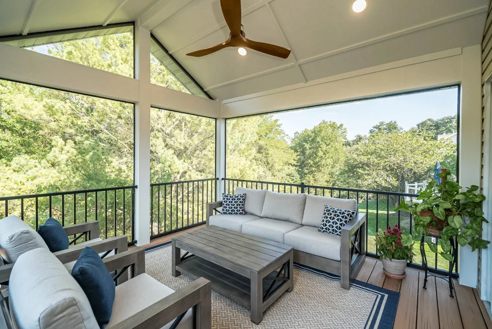 Screened Patio with Deck for Outdoor Living by Lakeside Renovation & Design - Photo 22