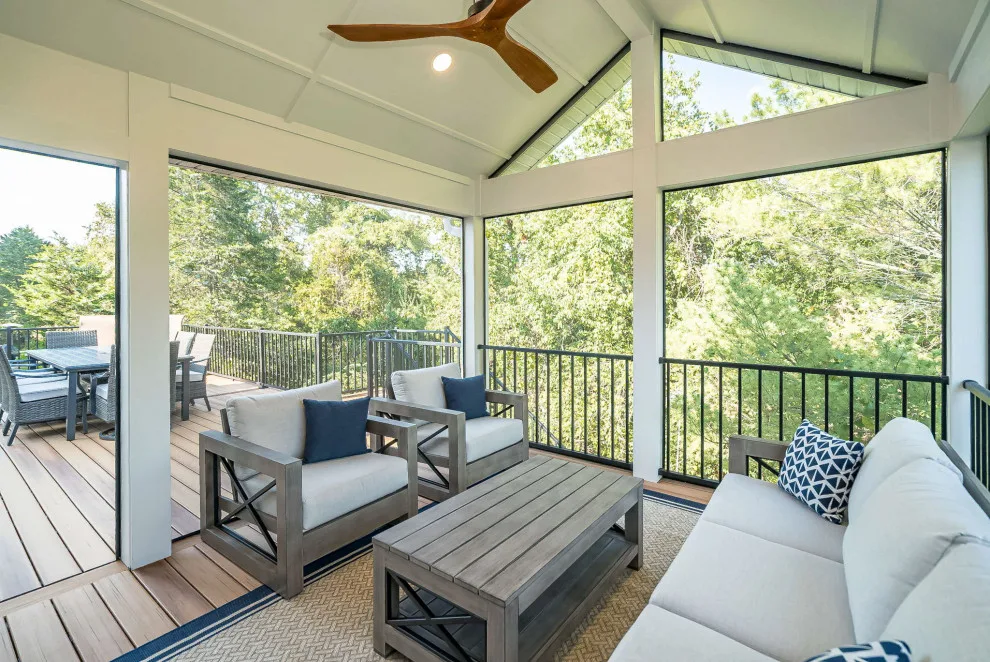 Screened Patio with Deck for Outdoor Living by Lakeside Renovation & Design - Photo 18