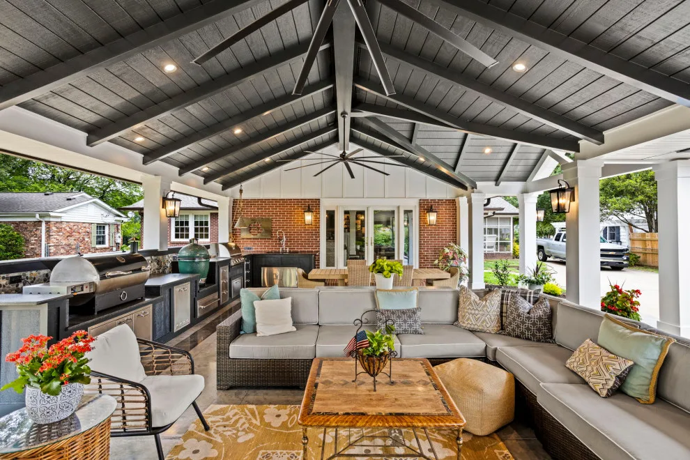 Alfresco Dining Area by Nunley Custom Homes - Photo 5