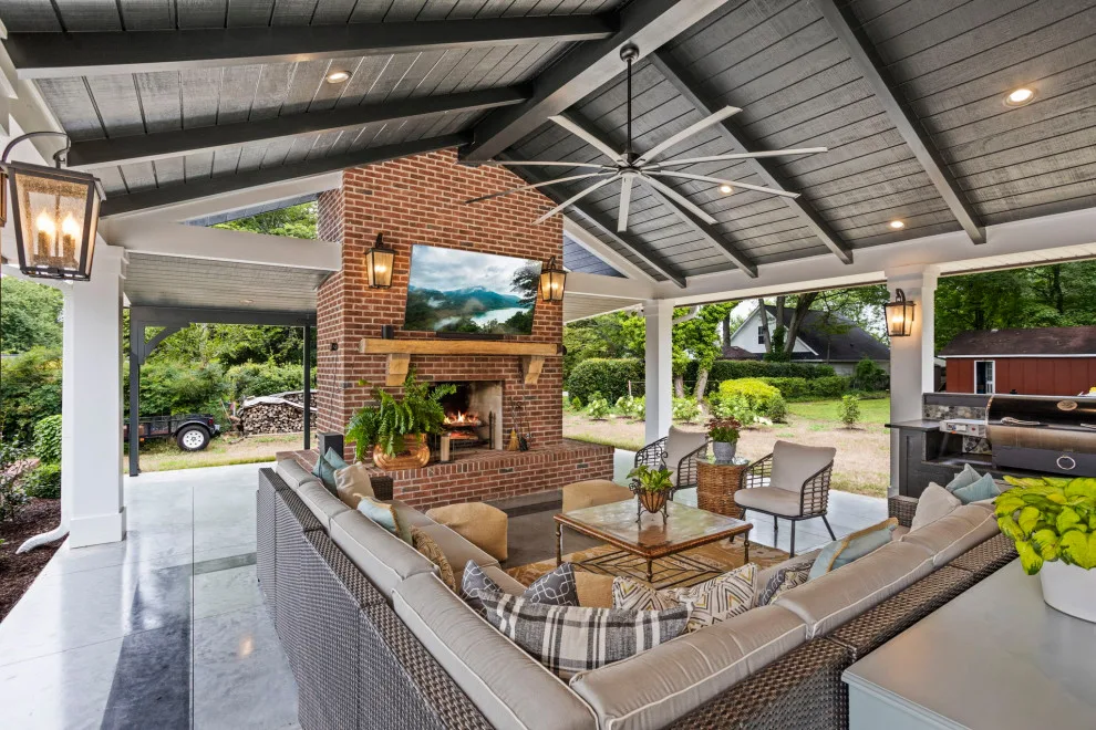 Alfresco Dining Area by Nunley Custom Homes - Photo 3