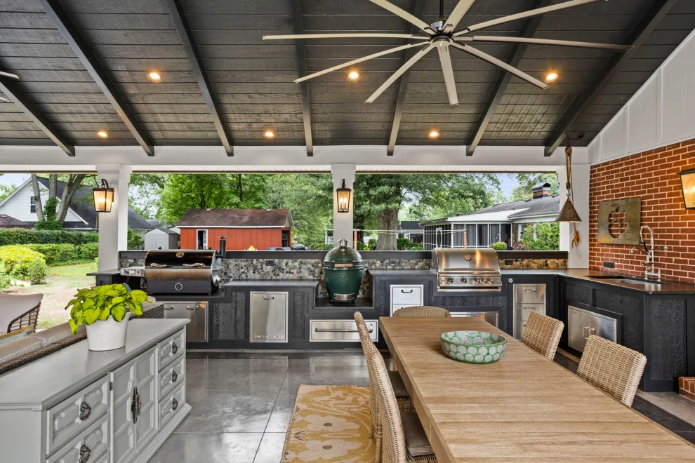 Alfresco Dining Area by Nunley Custom Homes - Photo 8