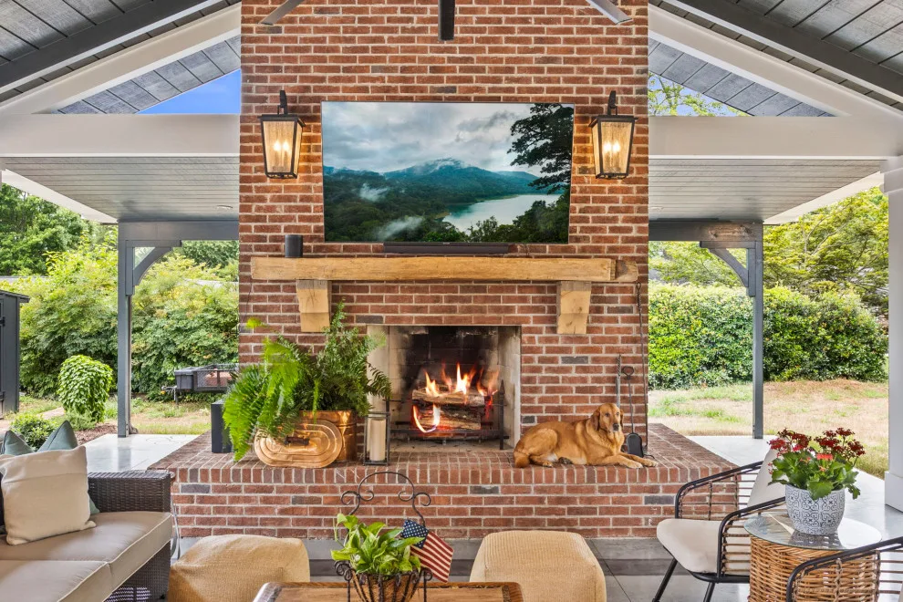 Alfresco Dining Area by Nunley Custom Homes - Photo 4