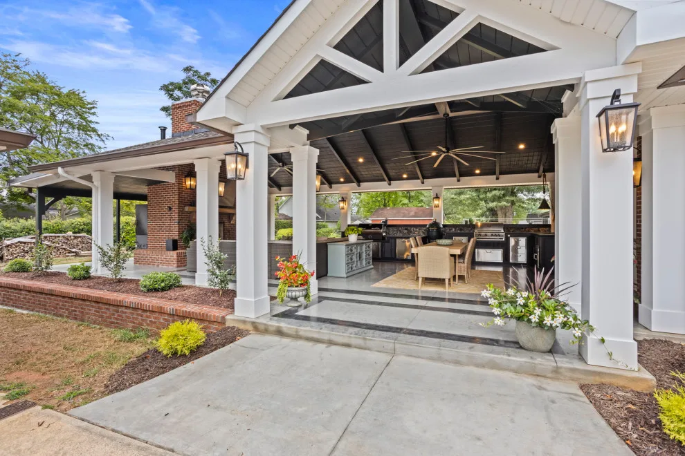 Alfresco Dining Area by Nunley Custom Homes - Photo 2