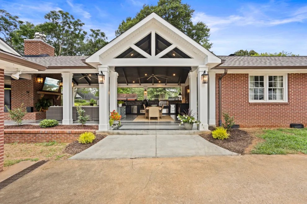 Alfresco Dining Area by Nunley Custom Homes - Photo 7