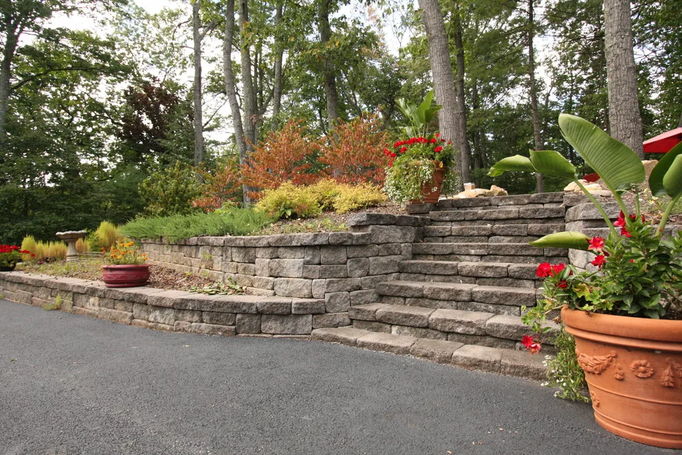 Outdoor gathering area by Blue Ridge Design Build - Photo 2