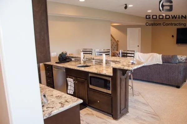 Pacific Woods Basement Renovation by Goodwin Custom Contracting - Photo 4