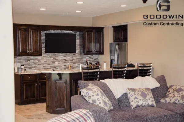 Pacific Woods Basement Renovation by Goodwin Custom Contracting - Photo 2