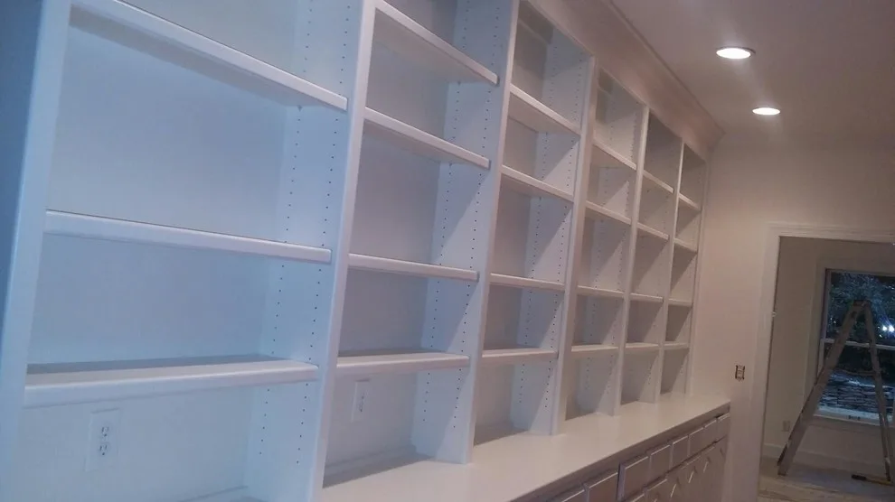 Bookshelf Painting by HJ Painting And Home Improvement - Photo 4