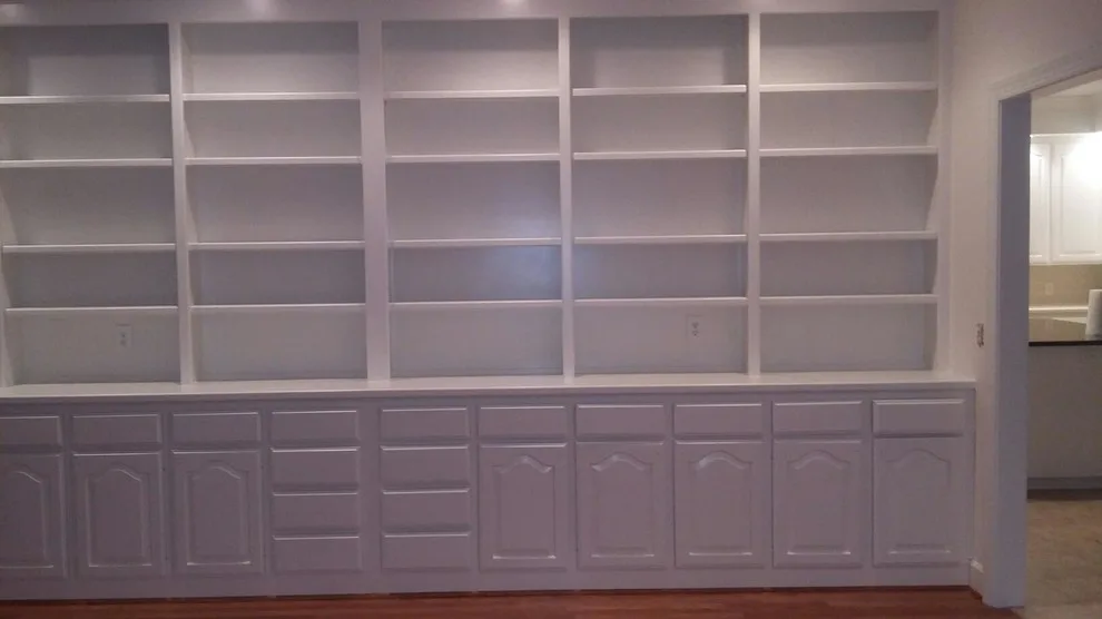 Bookshelf Painting by HJ Painting And Home Improvement - Photo 2