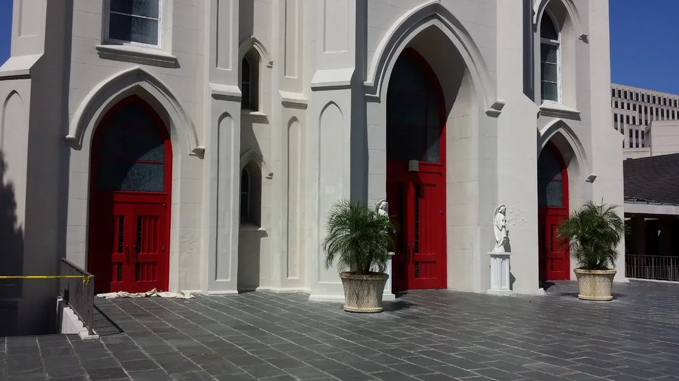 Revamping Church Door Artwork by WLC Pressure Washing & Services - Photo 6