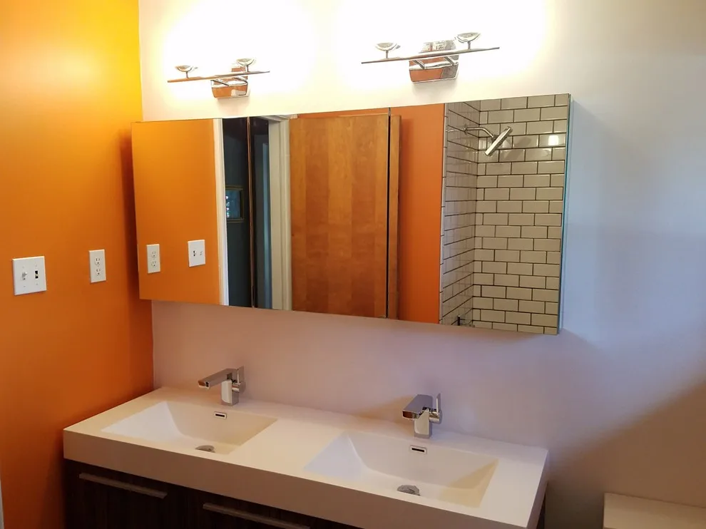 Contemporary Bathroom Renovation by Conservation Renovations Inc. - Photo 2