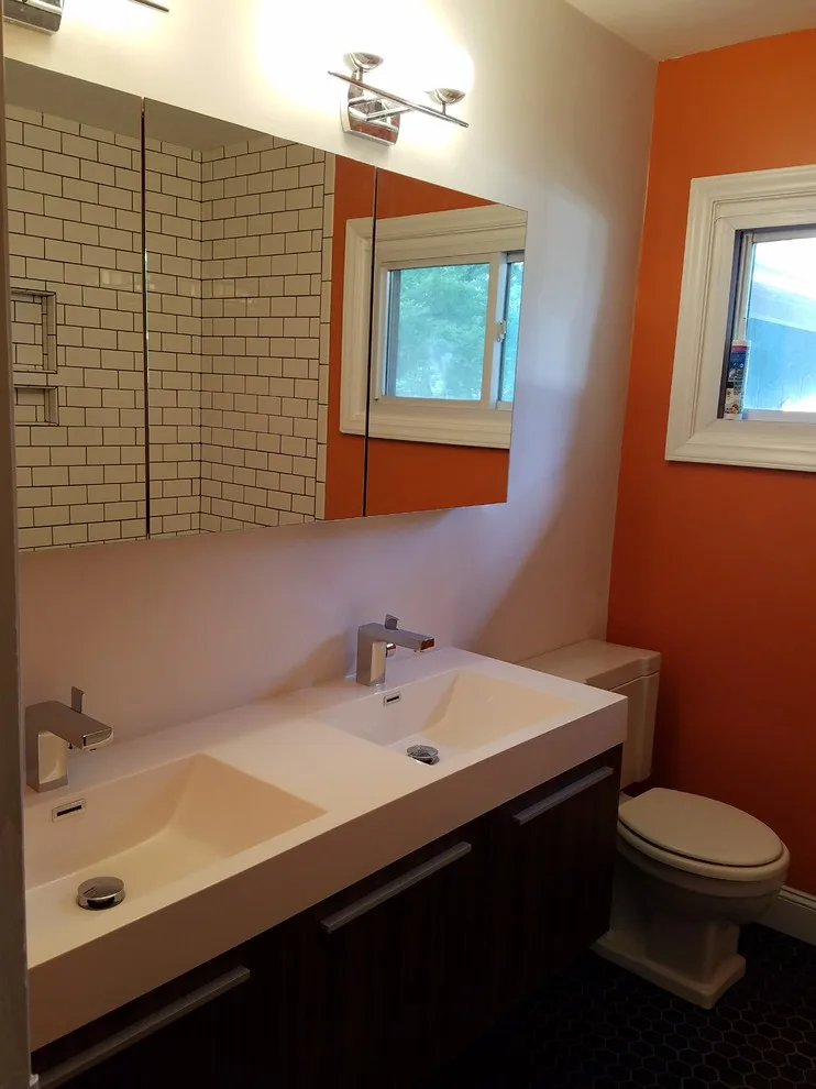 Contemporary Bathroom Renovation by Conservation Renovations Inc. - Photo 19