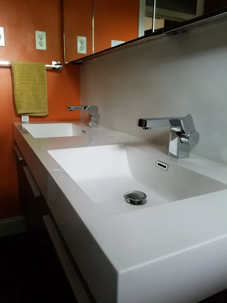 Contemporary Bathroom Renovation by Conservation Renovations Inc. - Photo 4