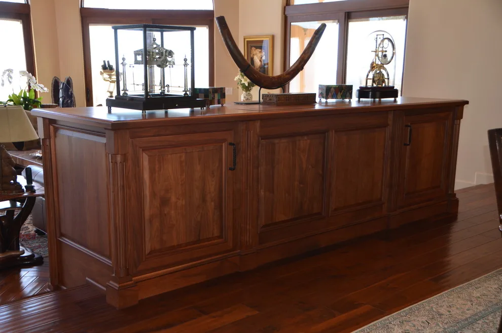 Walnut TV Cabinet for Park Lane by Leonard Custom Works - Photo 4