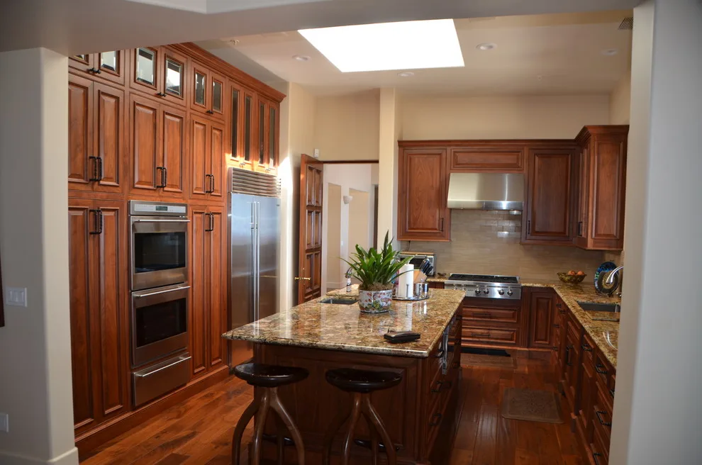 Walnut Kitchen at Park Lane by Leonard Custom Works - Photo 4