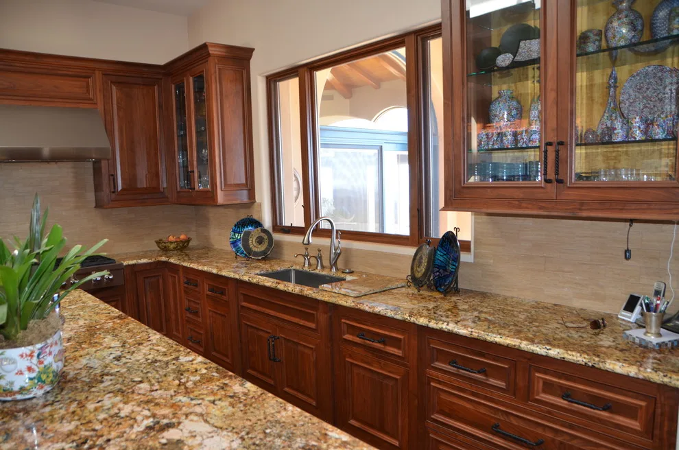 Walnut Kitchen at Park Lane by Leonard Custom Works - Photo 2