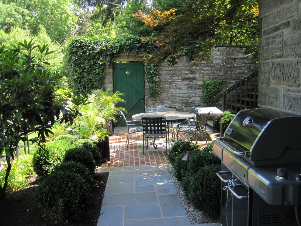 Terraced Patios & Gardens by Burke Brothers Landscape Design/Build - Photo 6