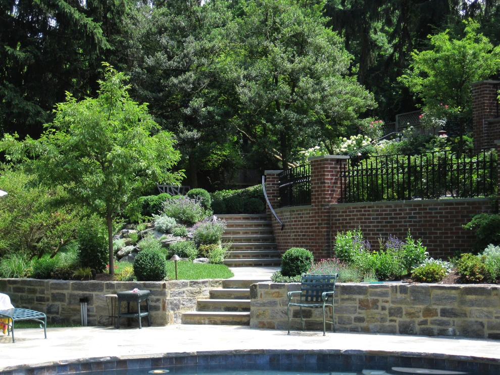 Terraced Patios & Gardens by Burke Brothers Landscape Design/Build - Photo 4