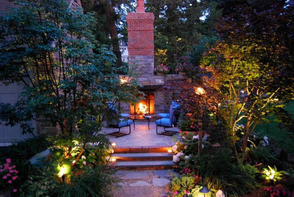 Custom Fireplaces by Burke Brothers Landscape Design/Build - Photo 4