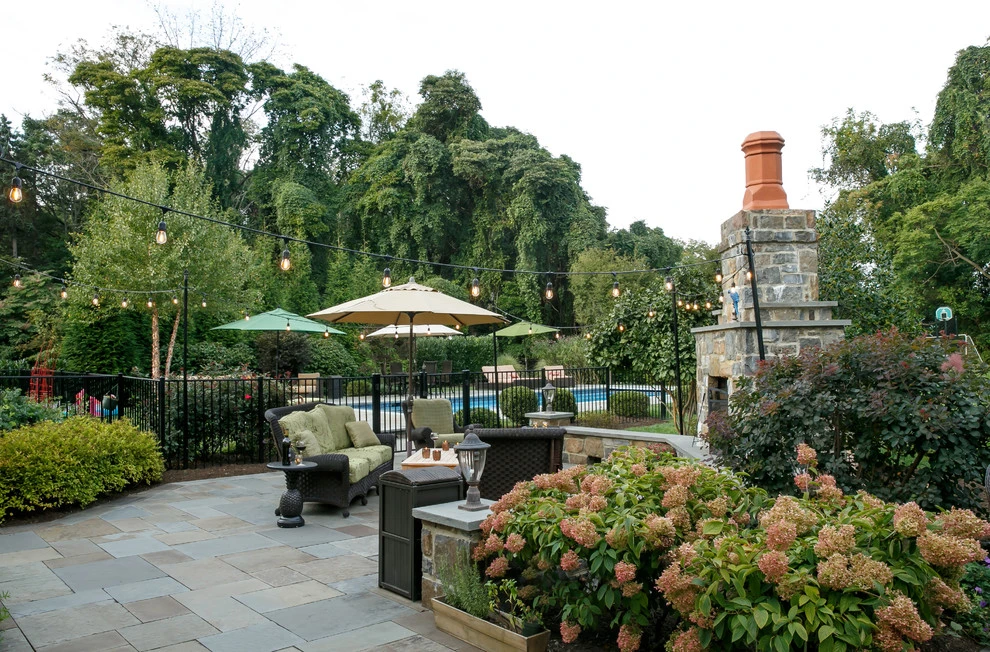Pool and Surrounding Patio Spaces by Burke Brothers Landscape Design/Build - Photo 3