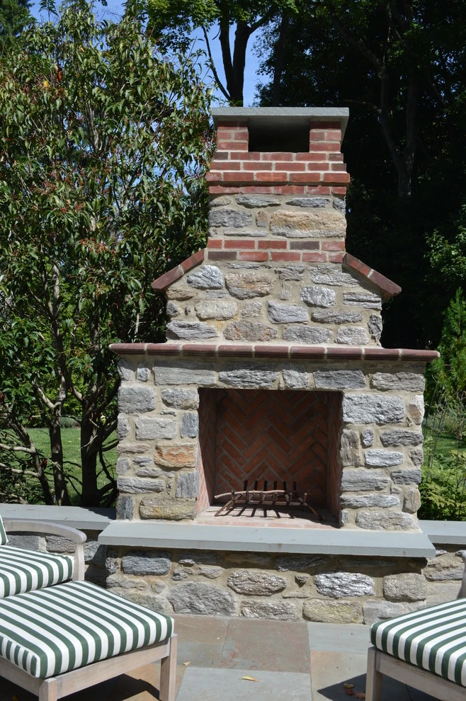 Custom Fireplaces by Burke Brothers Landscape Design/Build - Photo 18