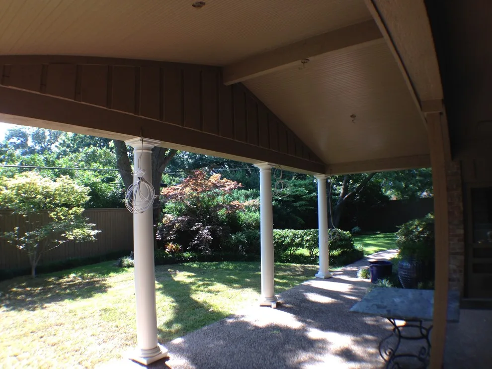 House-Matching Patio Cover by Property Rehab Services - Photo 9