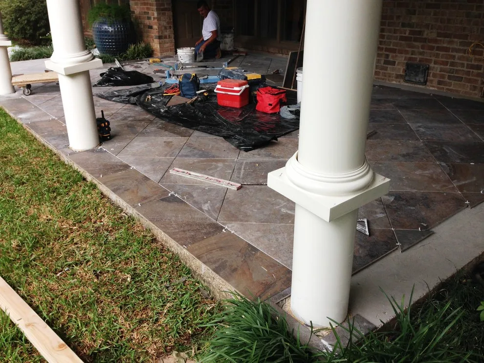 House-Matching Patio Cover by Property Rehab Services - Photo 8