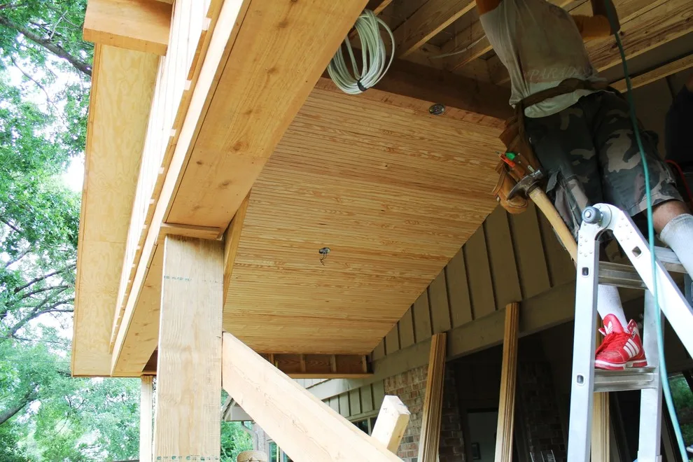 House-Matching Patio Cover by Property Rehab Services - Photo 6
