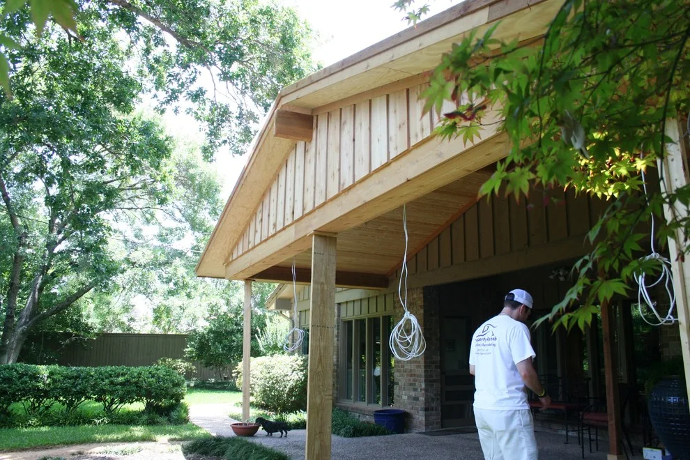 House-Matching Patio Cover by Property Rehab Services - Photo 11