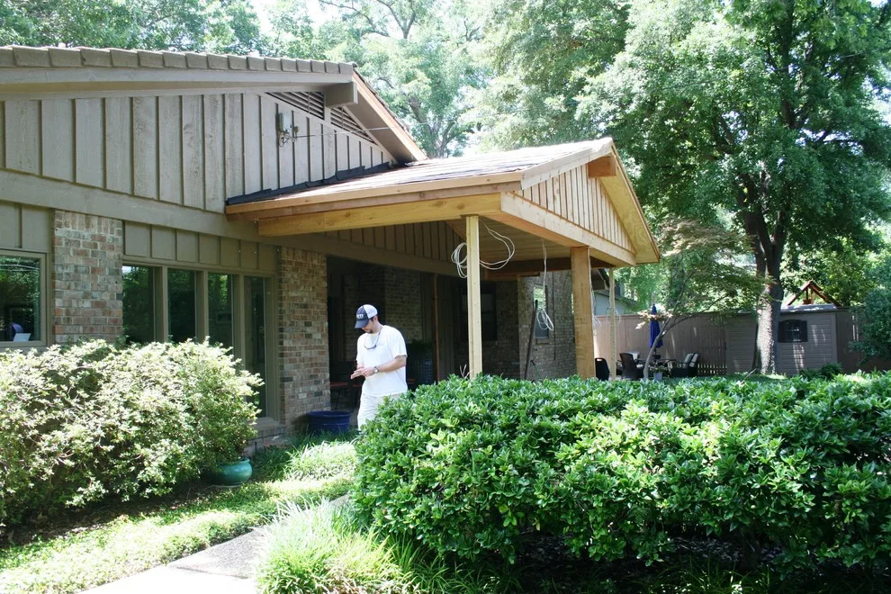 House-Matching Patio Cover by Property Rehab Services - Photo 3