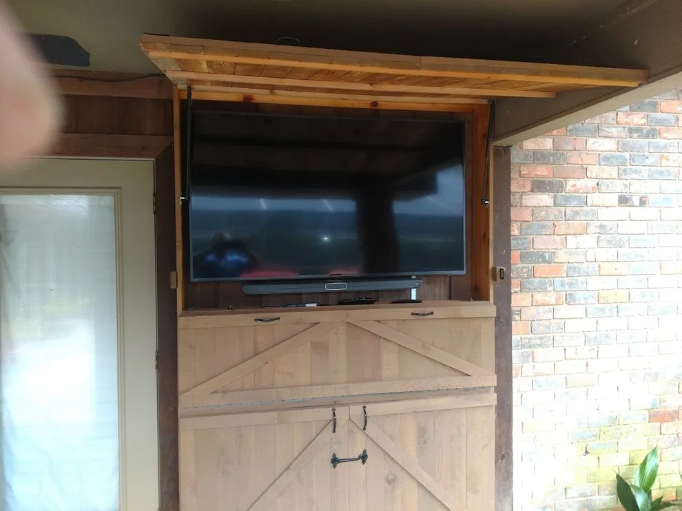 Western Red Cedar Patio Entertainment Hub by Rex Austin's Remodeling - Photo 3