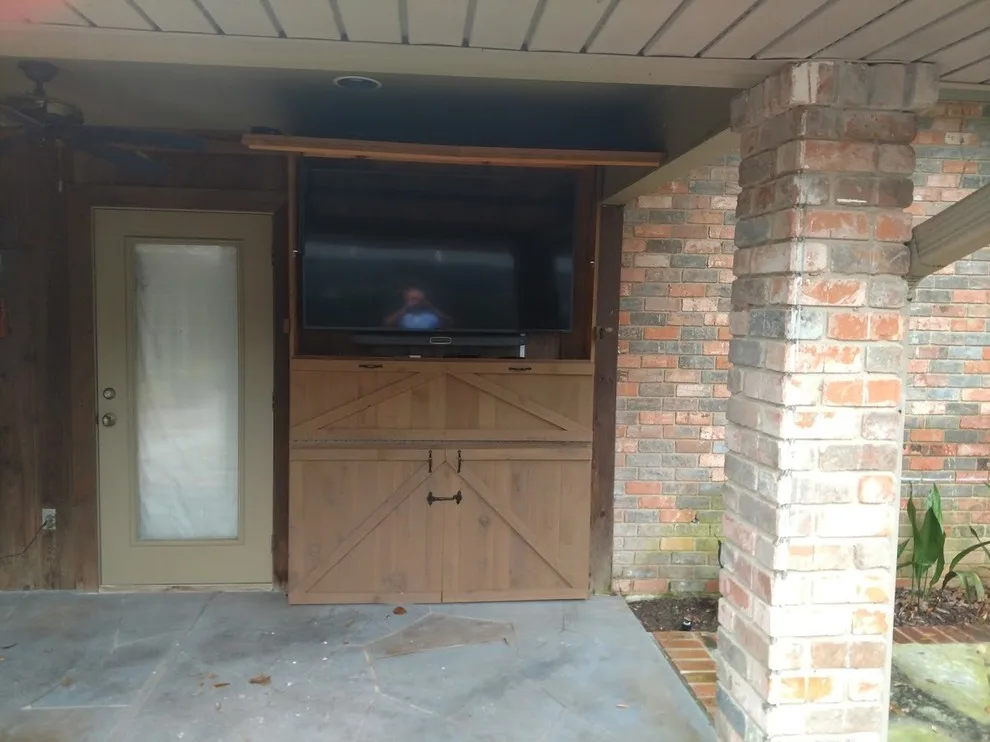 Western Red Cedar Patio Entertainment Hub by Rex Austin's Remodeling - Photo 5