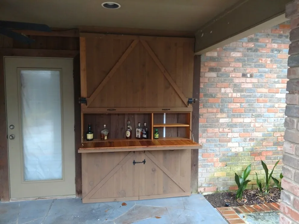 Western Red Cedar Patio Entertainment Hub by Rex Austin's Remodeling - Photo 4