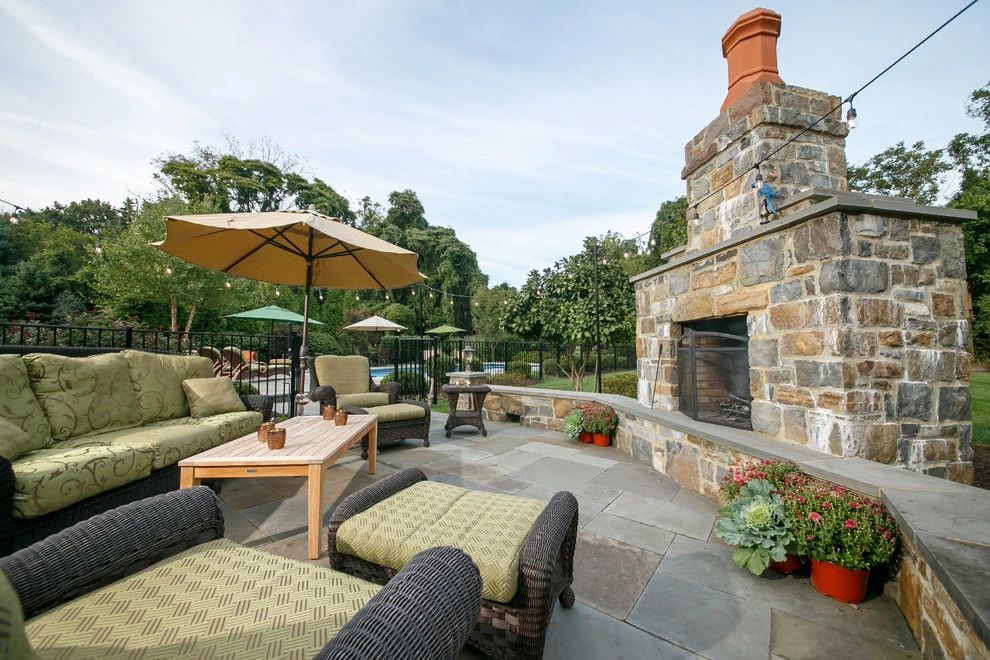 Custom Fireplaces by Burke Brothers Landscape Design/Build - Photo 17