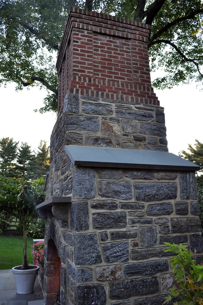 Custom Fireplaces by Burke Brothers Landscape Design/Build - Photo 14