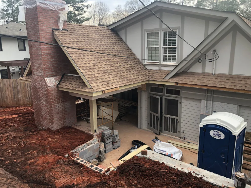 Outdoor Living and Fire Feature Project in Avondale Estates by Green House Renovation Atlanta, LLC - Photo 2