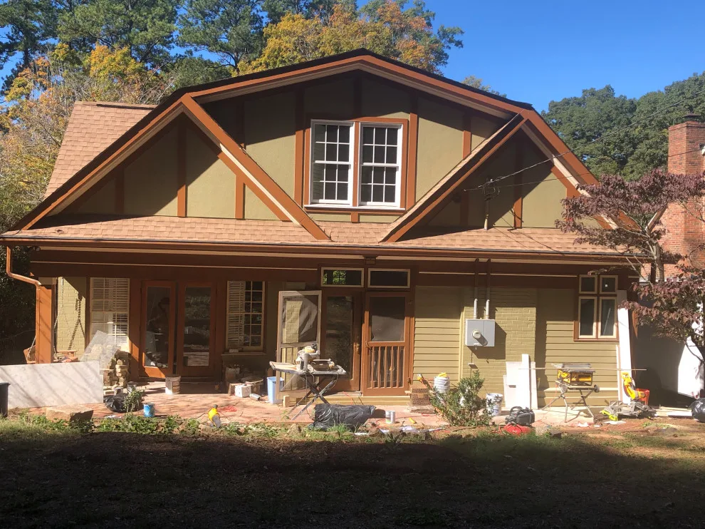 Outdoor Living and Fire Feature Project in Avondale Estates by Green House Renovation Atlanta, LLC - Photo 5