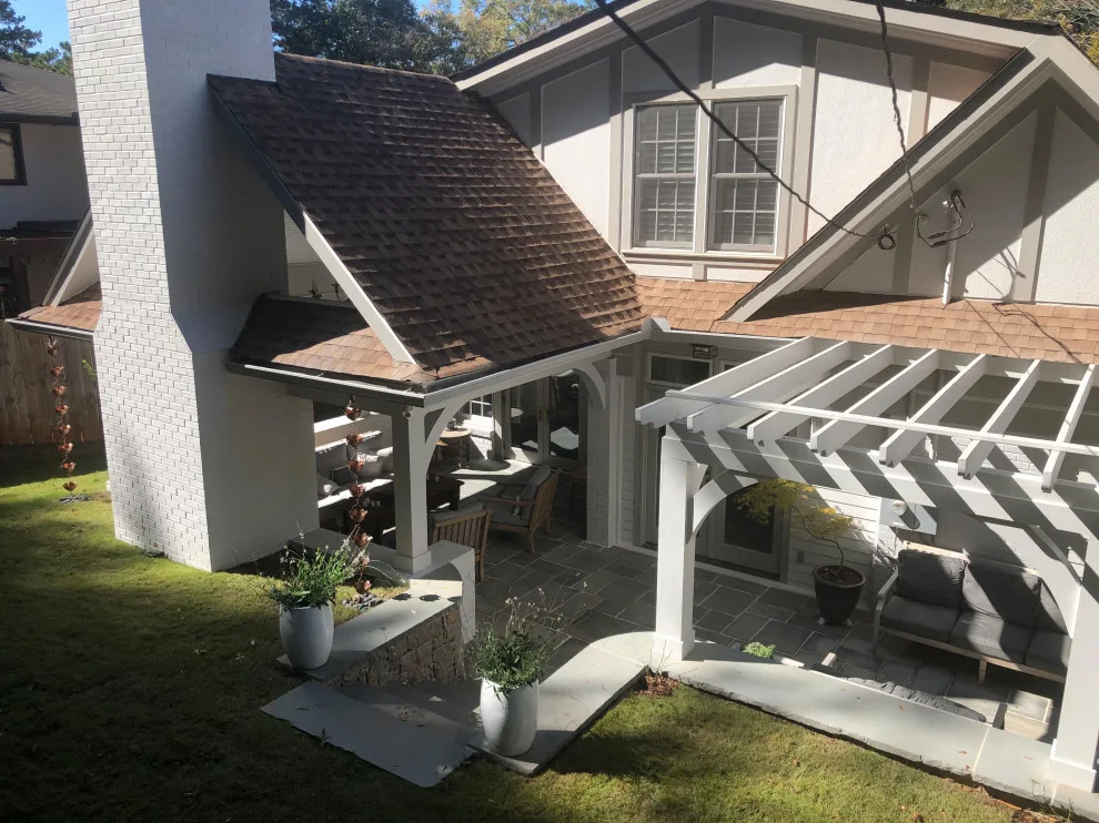 Outdoor Living and Fire Feature Project in Avondale Estates by Green House Renovation Atlanta, LLC - Photo 8