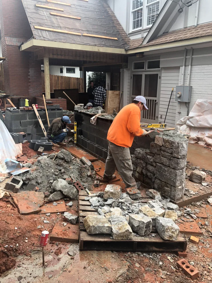 Outdoor Living and Fire Feature Project in Avondale Estates by Green House Renovation Atlanta, LLC - Photo 6