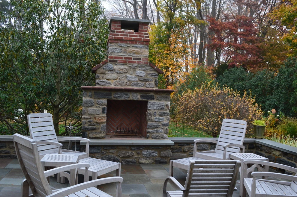 Custom Fireplaces by Burke Brothers Landscape Design/Build - Photo 9
