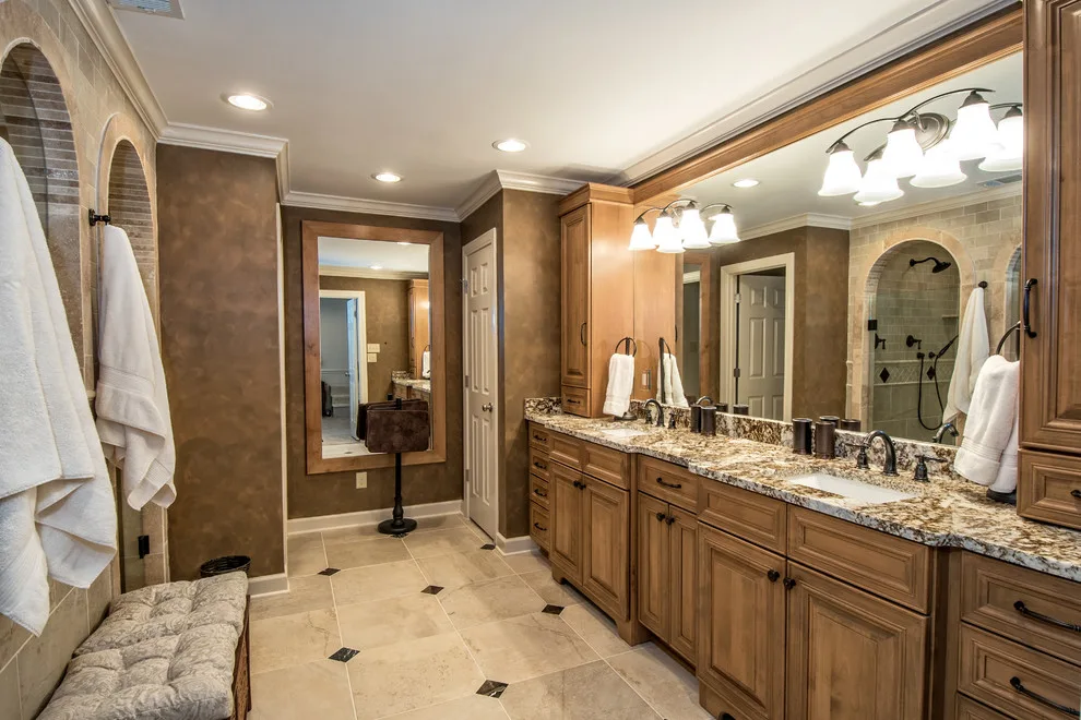 Tranquil Master Bath by Heritage Builders - Photo 2