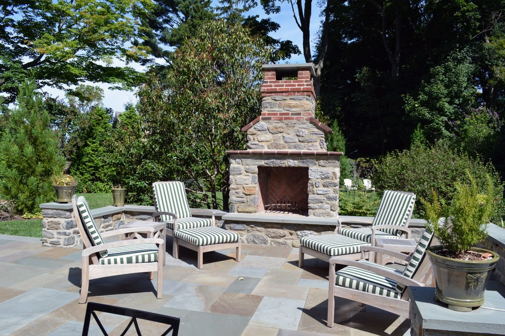 Custom Fireplaces by Burke Brothers Landscape Design/Build - Photo 16