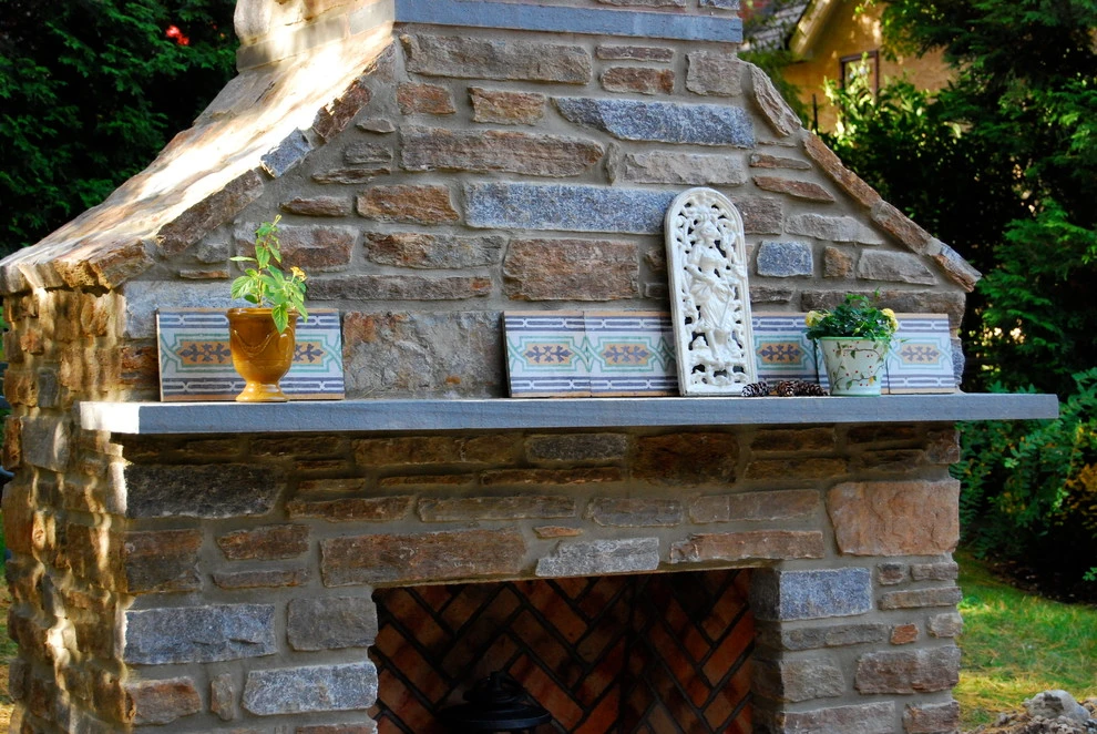 Custom Fireplaces by Burke Brothers Landscape Design/Build - Photo 19