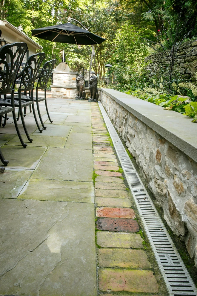 Flagstone Patio & Cookstation in the Shade by Burke Brothers Landscape Design/Build - Photo 7