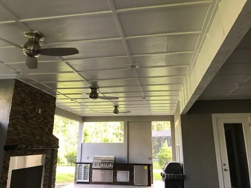 Covered Lanai with Summer Kitchen by All Florida Custom Homes - Photo 6